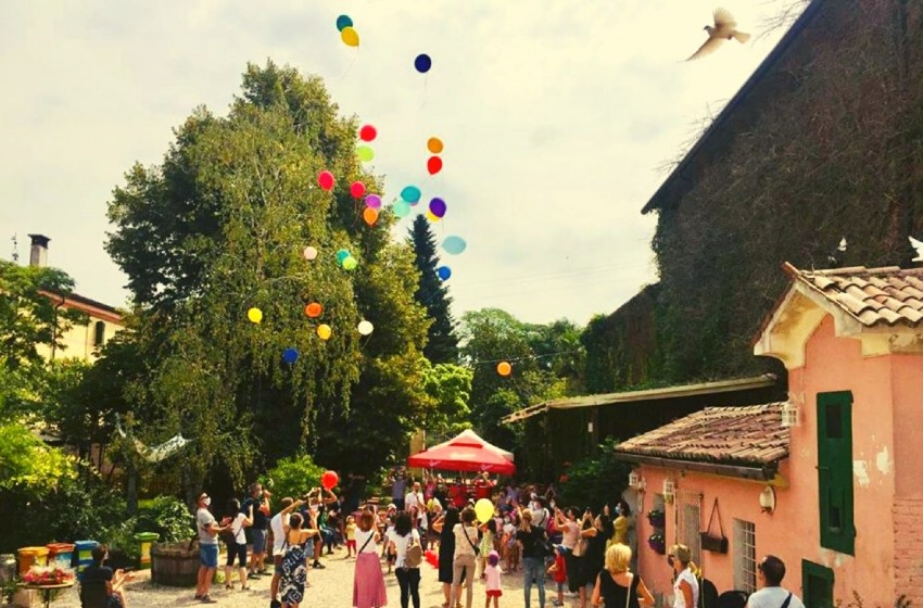Agriturismo La Vecchia Fattoria.Veneto-San Pietro di Morubio-fattoria didattica-bambini-famiglie-palloncini