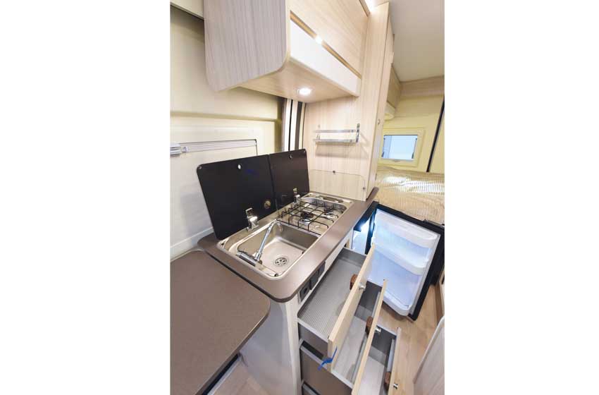 Dreamer D 43 UP Fun spazio in cucina