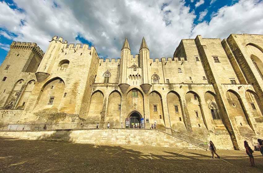 Francia-Avignone-Palazzo dei Papi-facciata