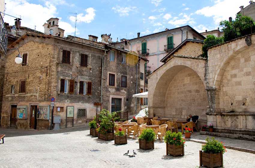 Uno scorcio di Scanno.
