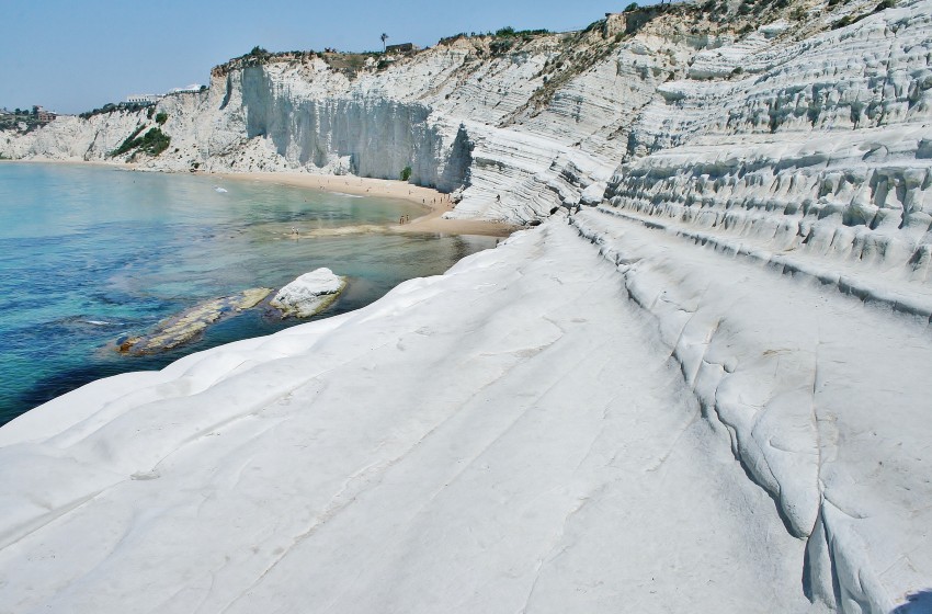 Sicilia-Agrigento-scala dei turchi 