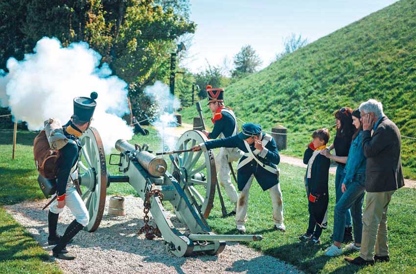 Belgio-Vallonia-Waterloo-Rievocazione della battaglia-Domaine Bataille de Waterloo