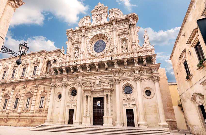 Lecce, la basilica di Santa Croce