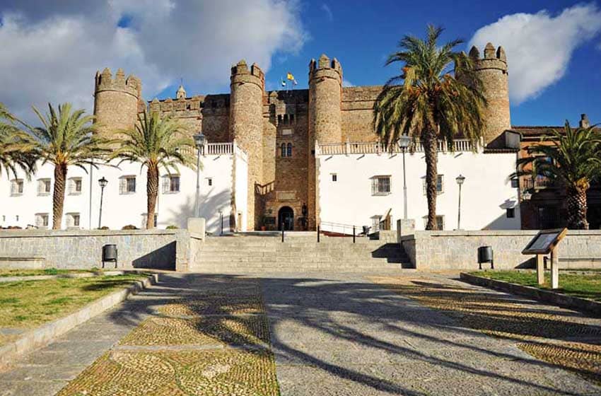 Spagna-Estremadura-Zafra-il castello dei duchi di Feria