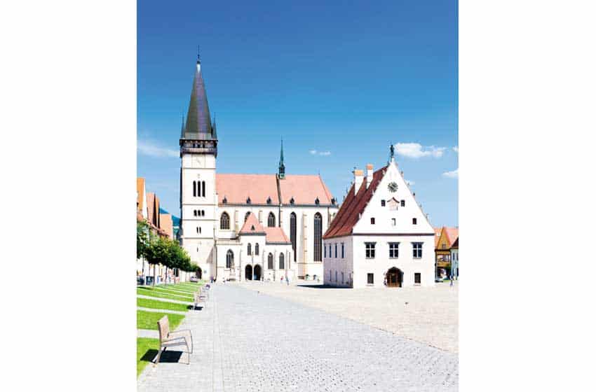 Town Hall Square, Bardejov, Slovakia
