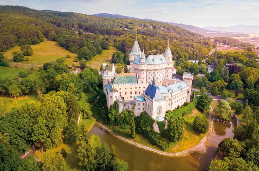 Bojnice Castle in Slovakia