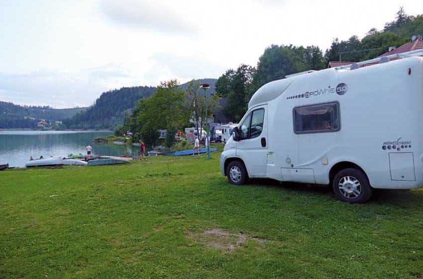 Monti Tatra in camper