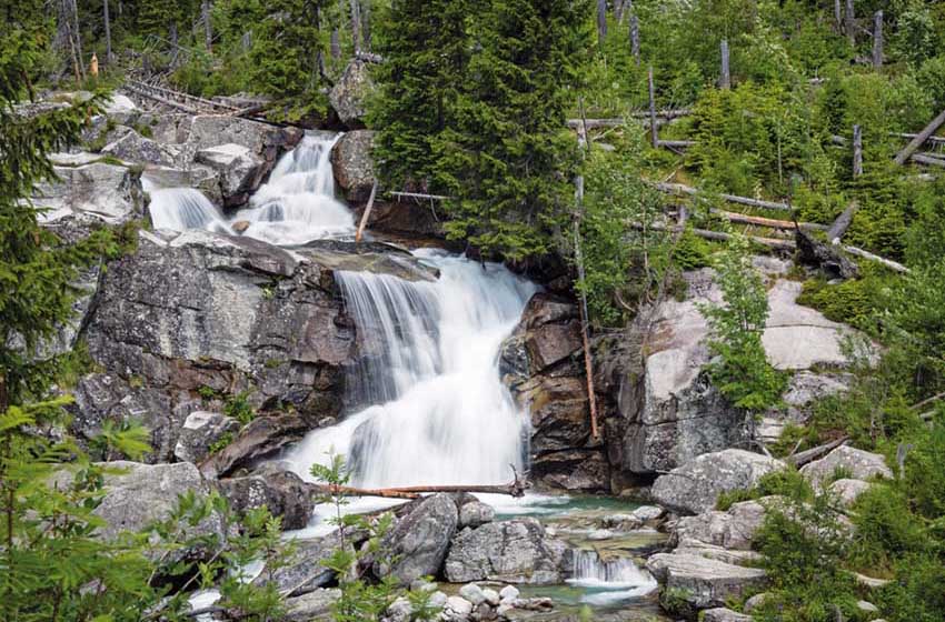 Slovacchia, Hrebienok, il Sentiero delle Cascate