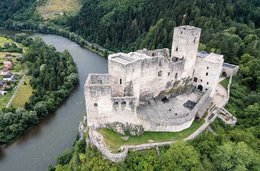 Slovacchia, il castello di Strecno