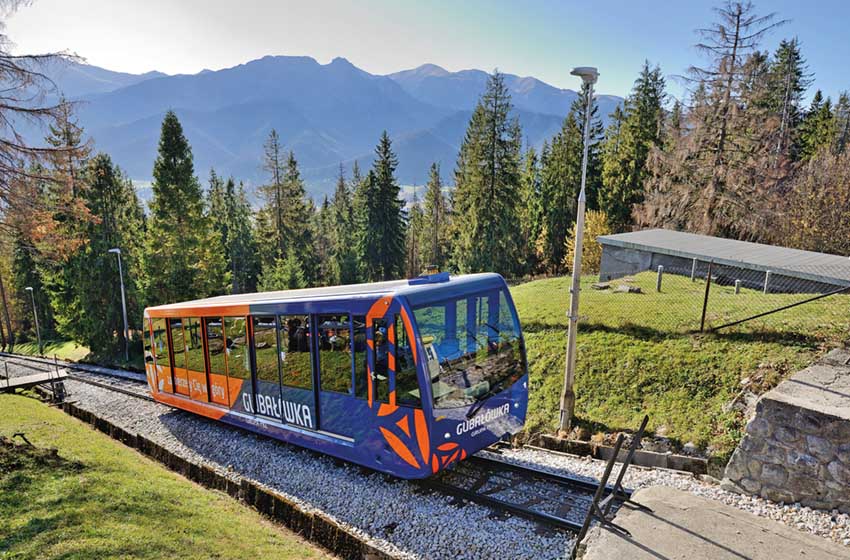 Monti Tatra (Polonia), la salita al Gubałówka