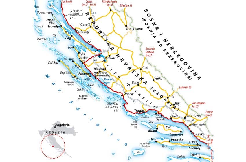 Croazia-Dalmazia-aa Pag a Hvar-mappa