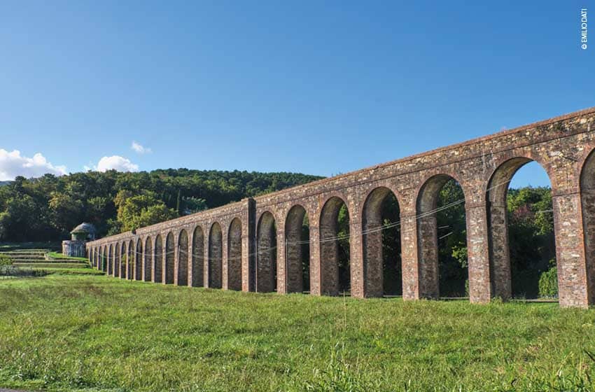 Toscana-Guamo-Acquedotto Nottolini-Il Tempietto di Guamo-Ph. Emilio Dati