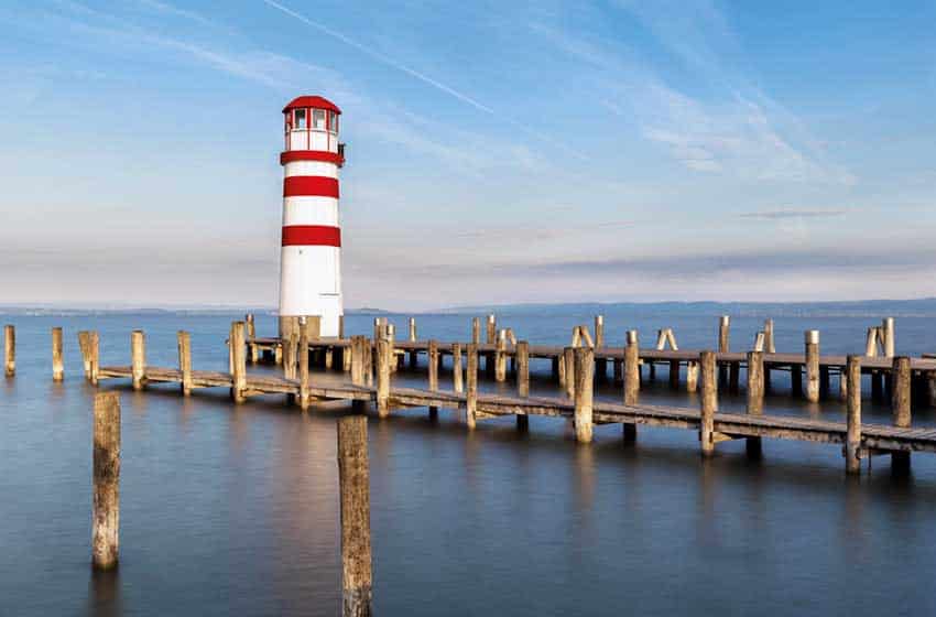 Il faro di Podersdorf