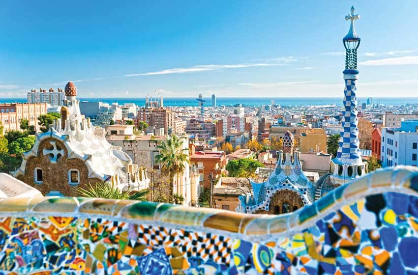 Spagna-Barcellona-Catalogna-Parc Güell