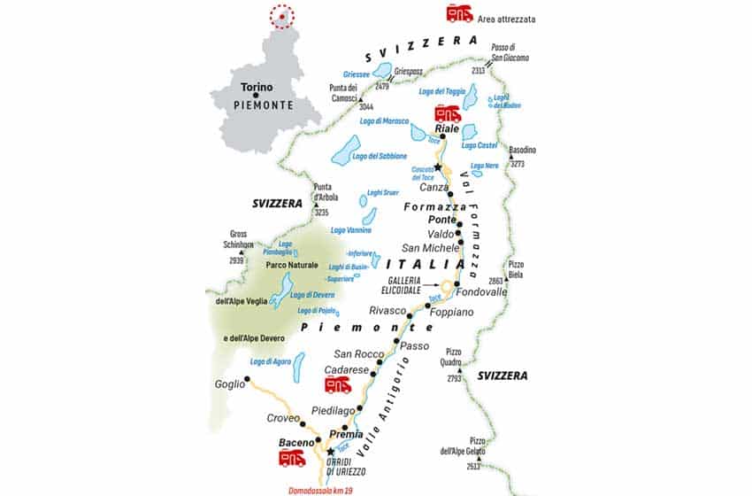 Piemonte Val Formazza-cartina
