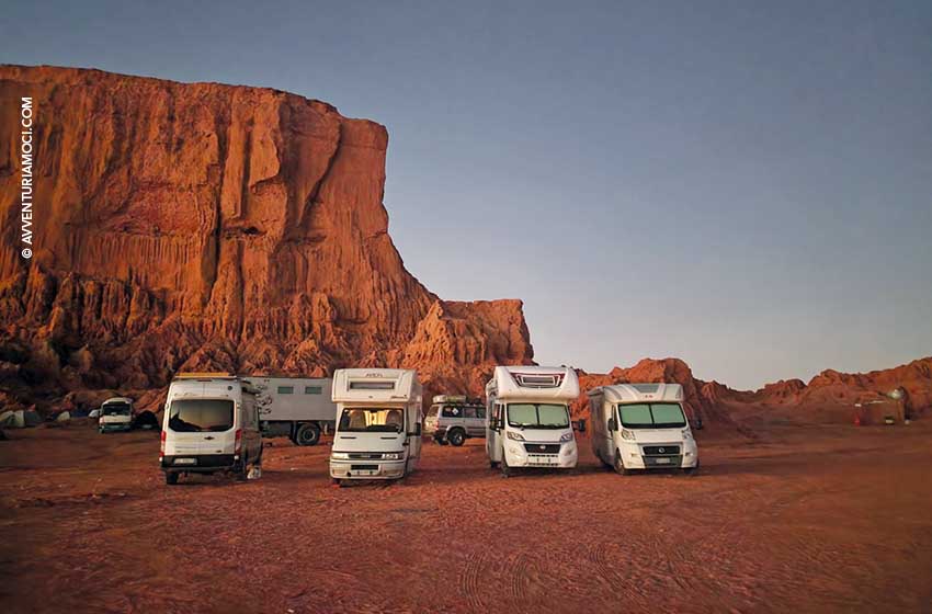 Algeria in camper
