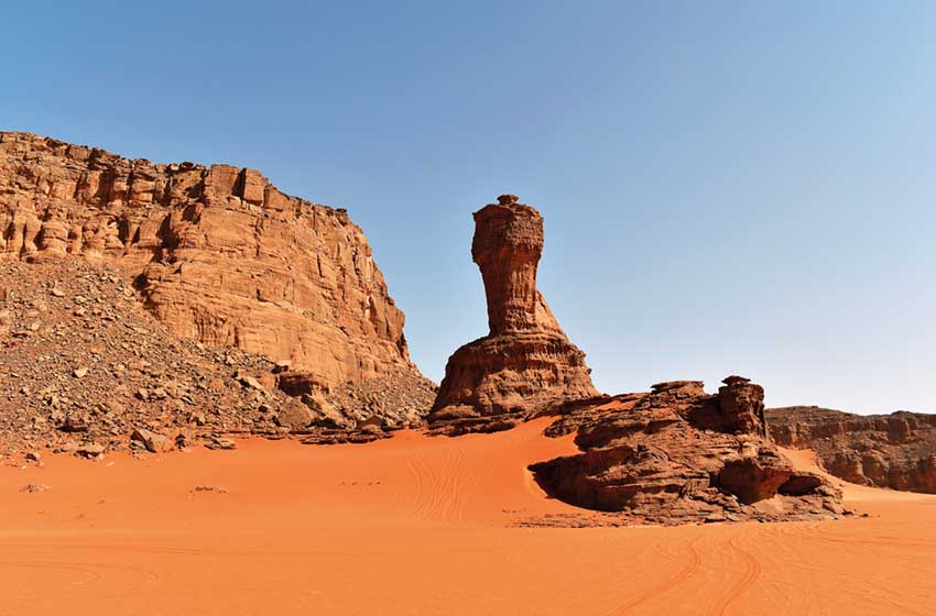 Algeria: formazioni rocciose nel Parco Nazionale del Tassili N'Ajjer