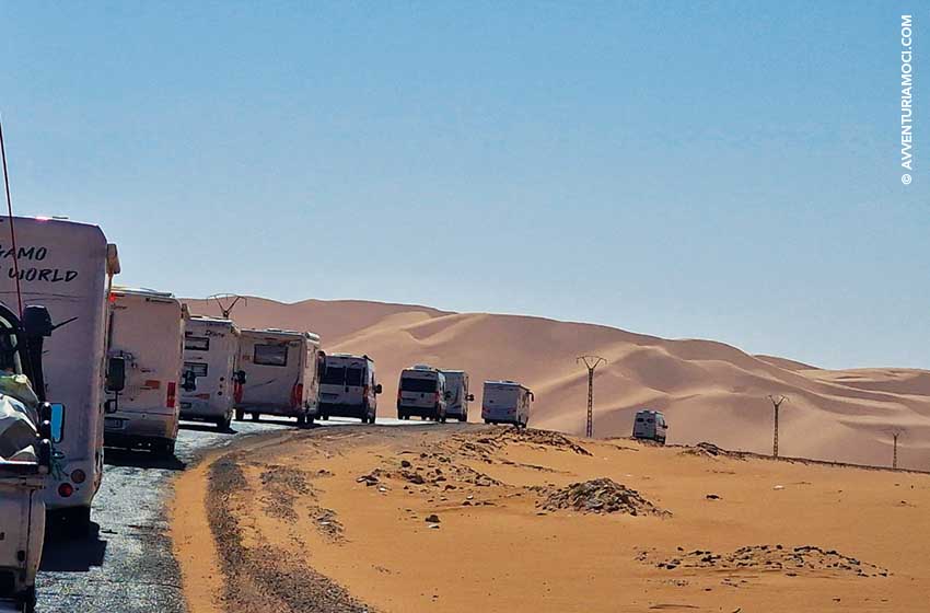 Algeria in camper