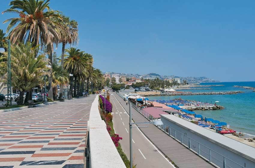 Sanremo, il lungomare