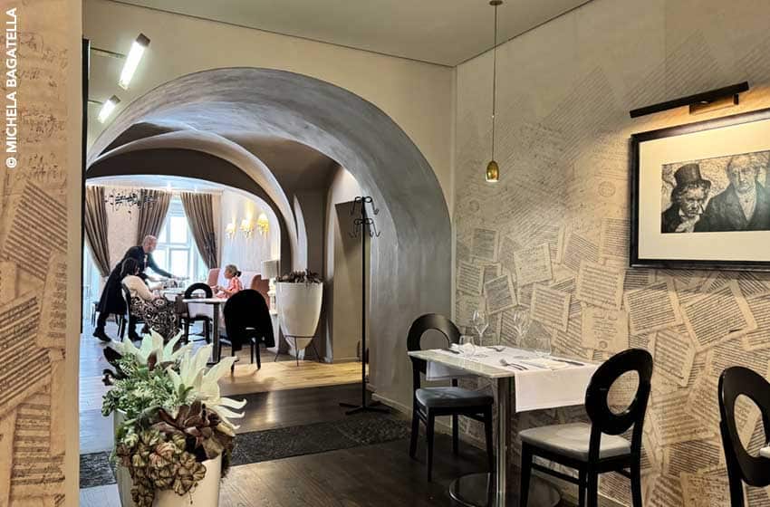 Il ristorante Beethoven a Teplice