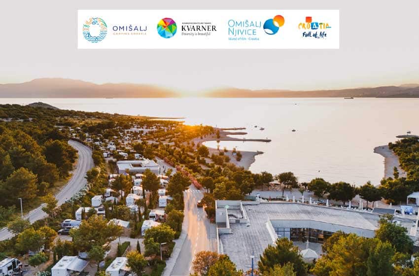 Croazia, Isola di Krk, Camping Omisalj