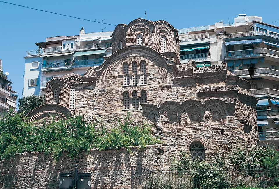 Salonicco, la trecentesca basilica di Agios Panteleimon