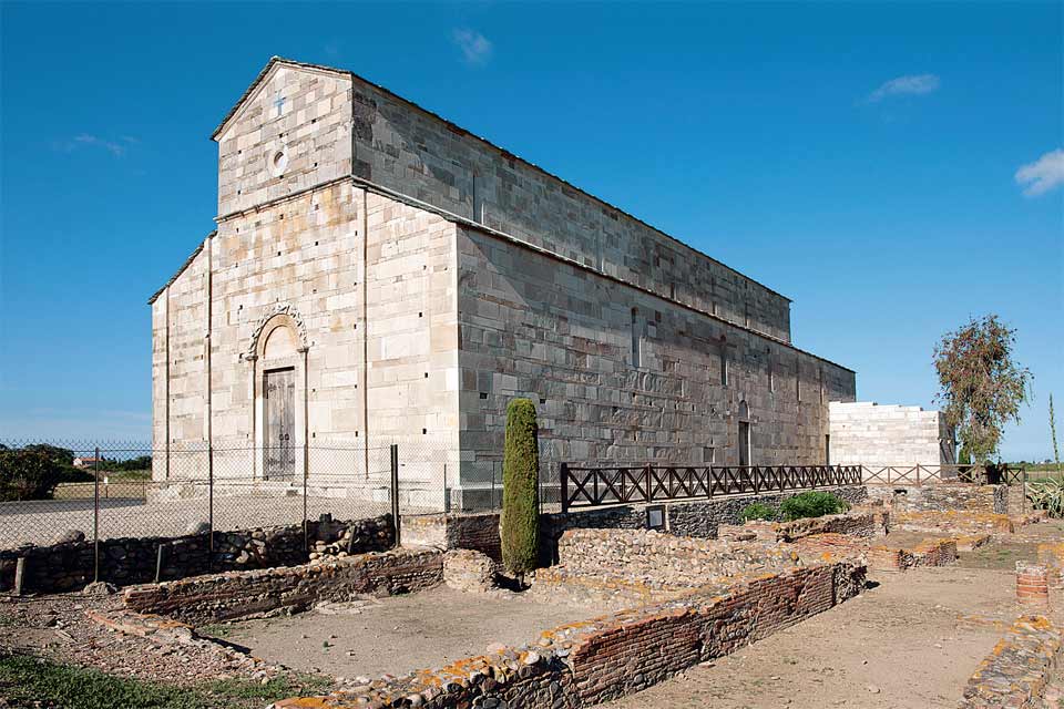 La cattedrale di Santa Maria Assunta di Lucciana, chiamata la Canonica