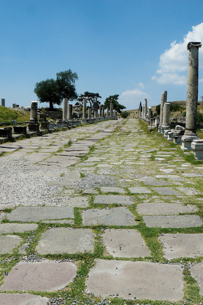 La Via sacra a Pergamo