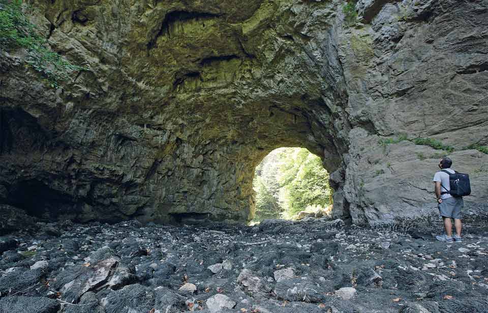 La valle del Rio dei Gamberi (in sloveno Rakov Skocjan)
