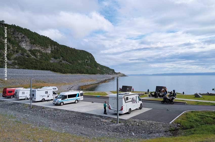 Norvegia, Capo Nord e Lofoten in camper: punto sosta sul Porsangerfjord