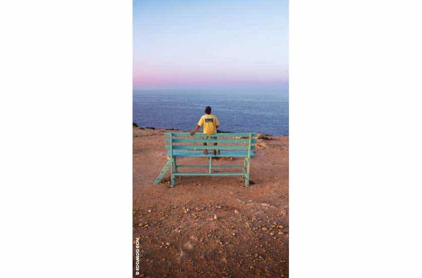 Sicilia- Lampedusa-Big Bench nei pressi del faro di Capo Grecale-Ph. Edoardo Boni