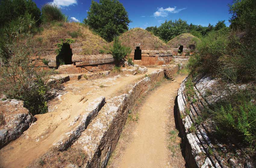 Lazio-Cerveteri-Necropoli della Banditaccia