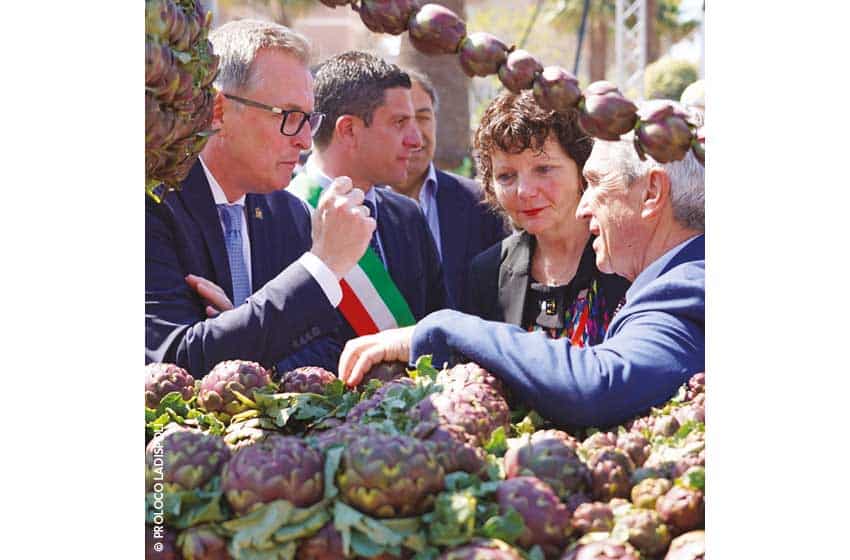 Lazio-Ladispoli-Sindaco Grando-Presidente Pro Loco Nardocci-Sindaco di Heusentamm ( Città gemellata)-Ph. Proloco Ladispoli