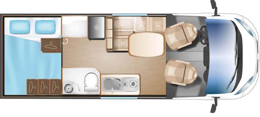 Pianta Dreamer Select Camper Van XL