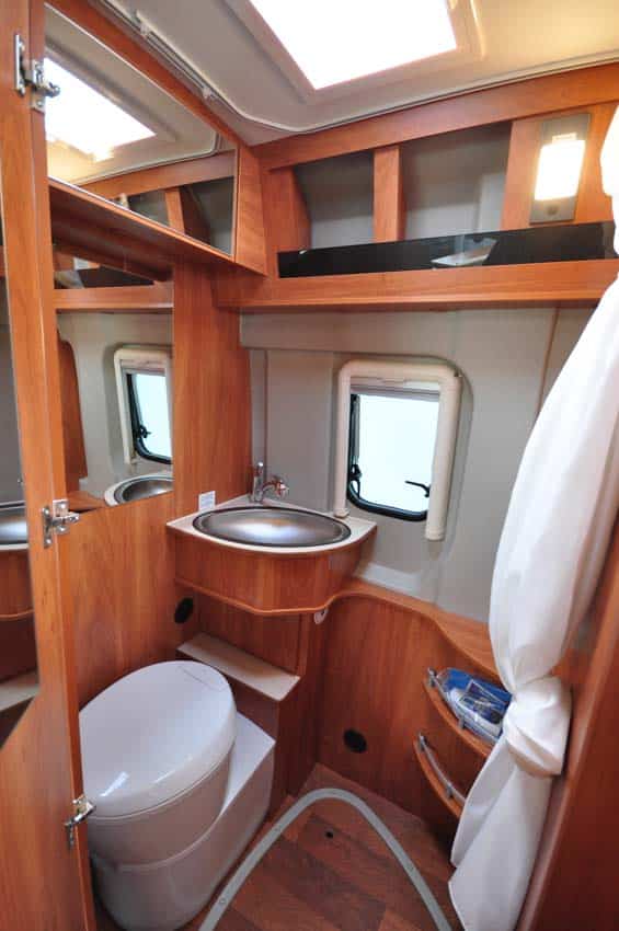 Globecar Campscout B toilette