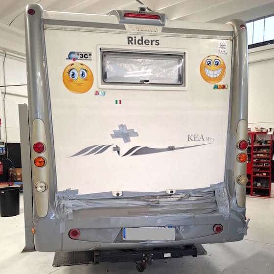camper tamponato