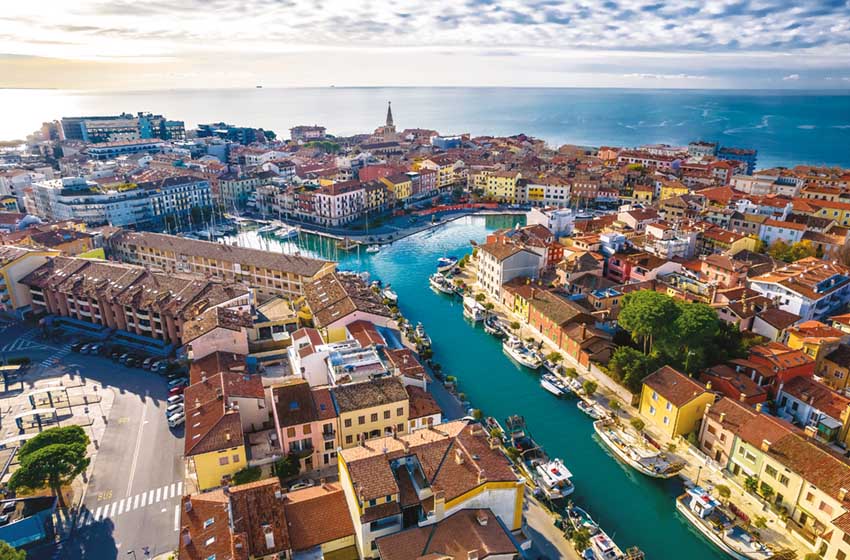 Panoramica su Grado