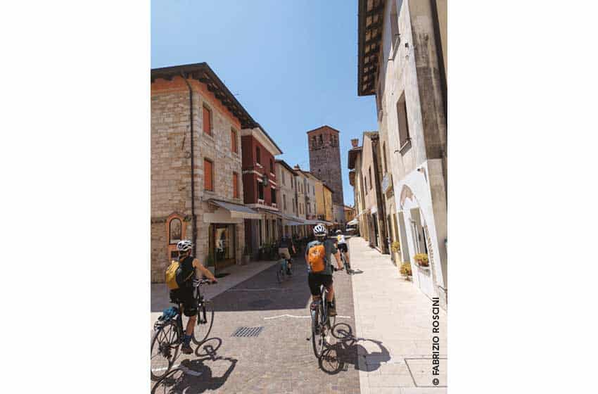 Vicoli del centro a Marano Lagunare