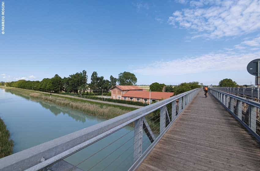 Ponte ciclopedonale a Lignano Sud