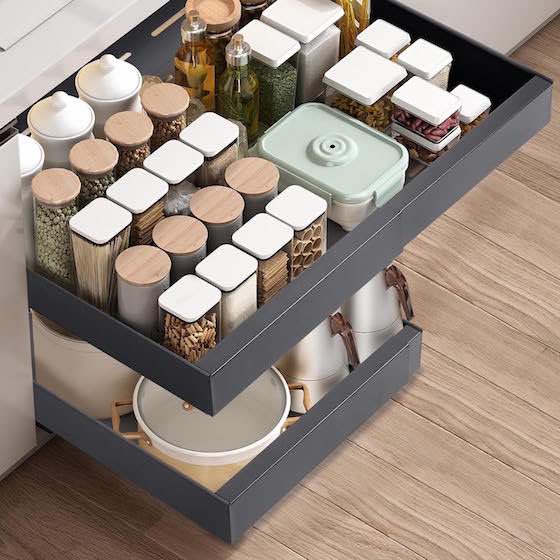 organizzare cambusa camper