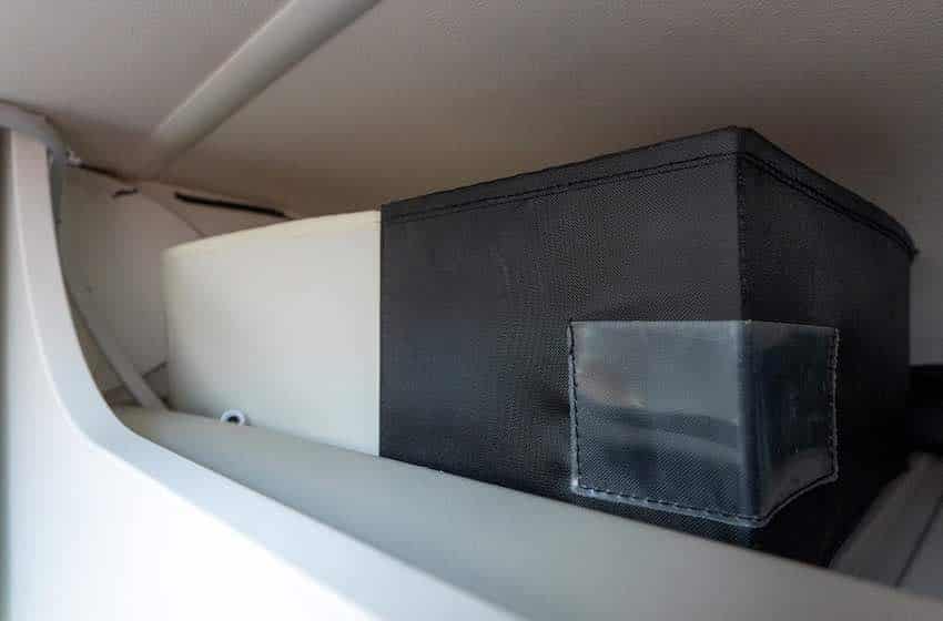 organizzare cambusa camper