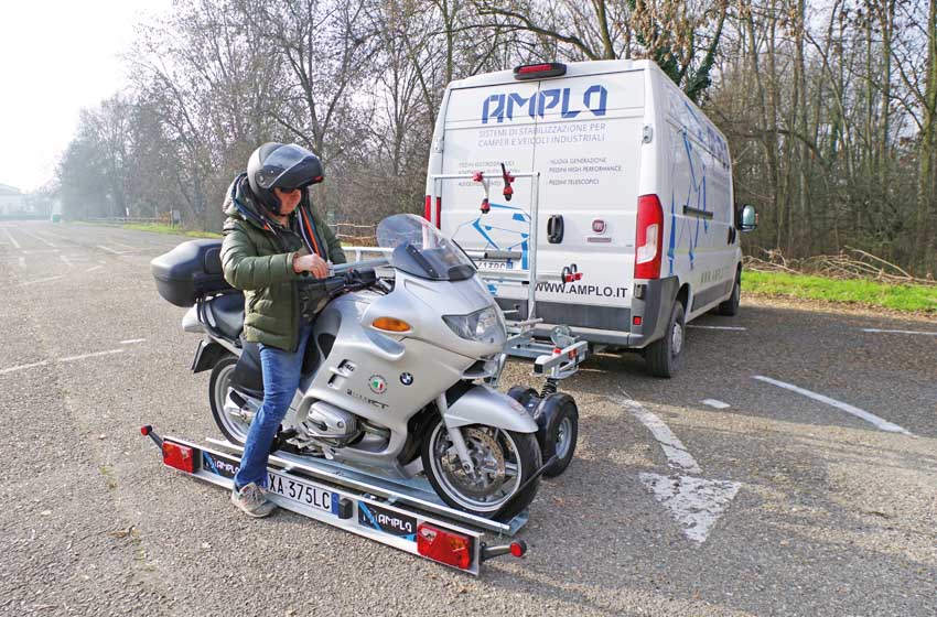 moto su rimorchio Amplo A-FREE