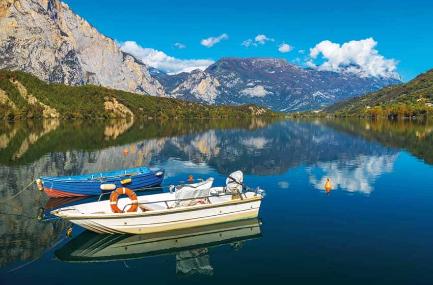 Trentino, Green road dell'Acqua: il Lago di Cavedine