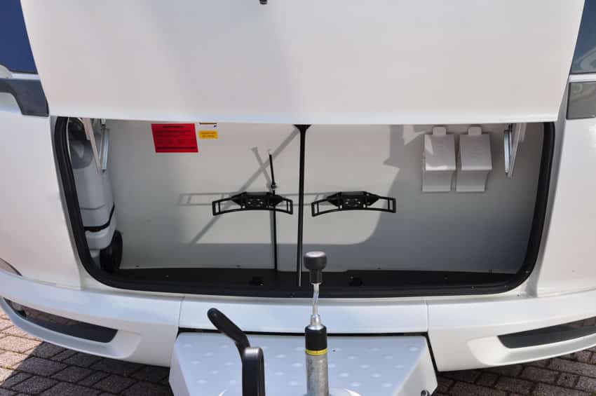 Porta bombole caravan usata Hobby Excellent 455 UF