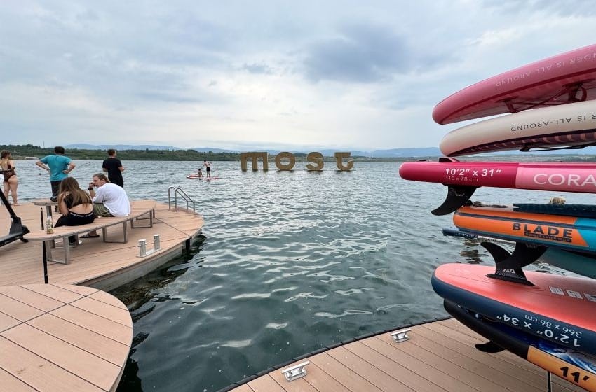 Repubblica Ceca, Teplice: il lago di Most