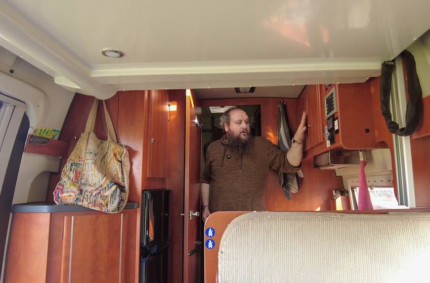 organizzare camper