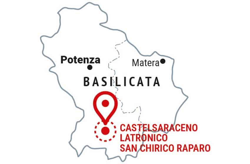 Basilicata-Castelsaraceno-mappa