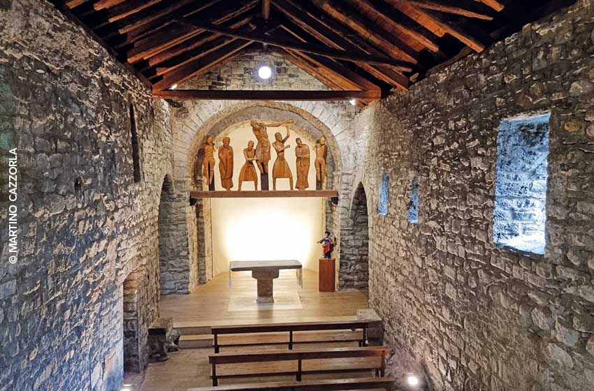 Spagna-Pirenei catalani-Erill-Chiesa di Santa Eulalia
