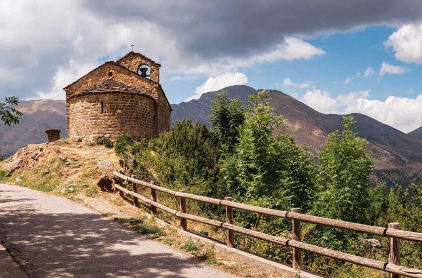 Spagna-Piurenei catalani-Durro-Eremo romanico di Sant Quirc de Durro