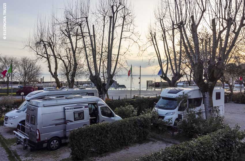 area camper Umbria l'Airone a Passignano